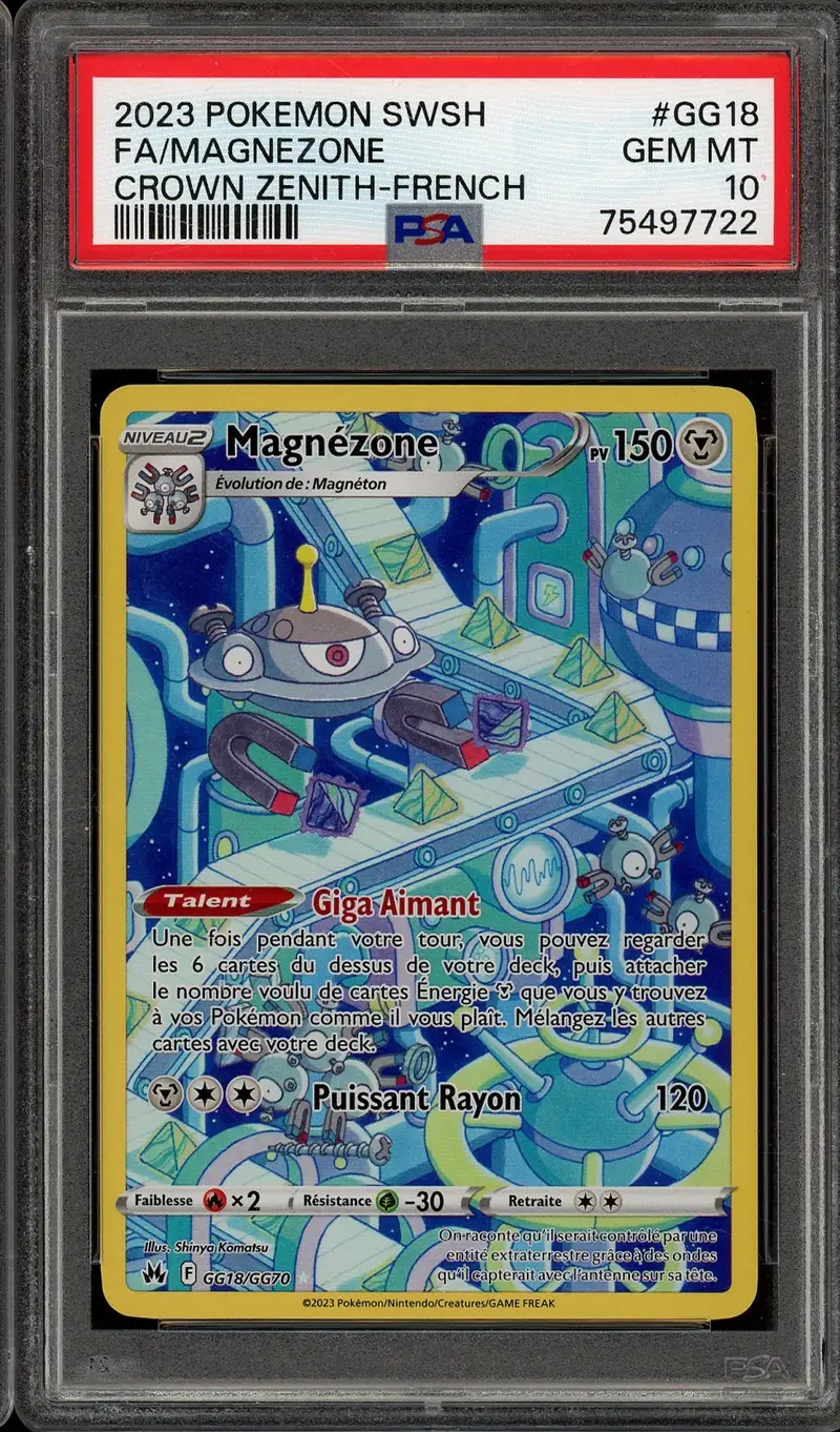 PSA 10 Magnézone