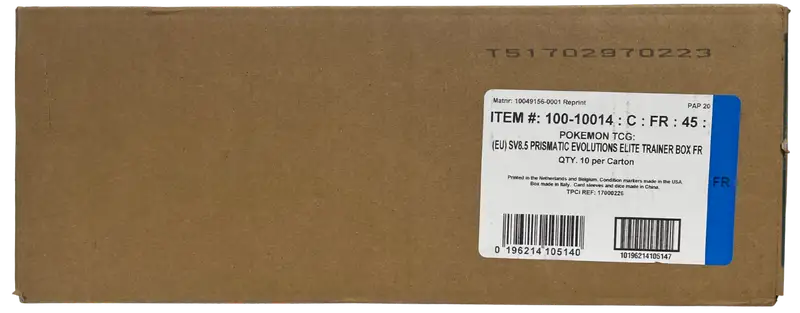 Case ETB EV8.5 Evolutions Prismatiques