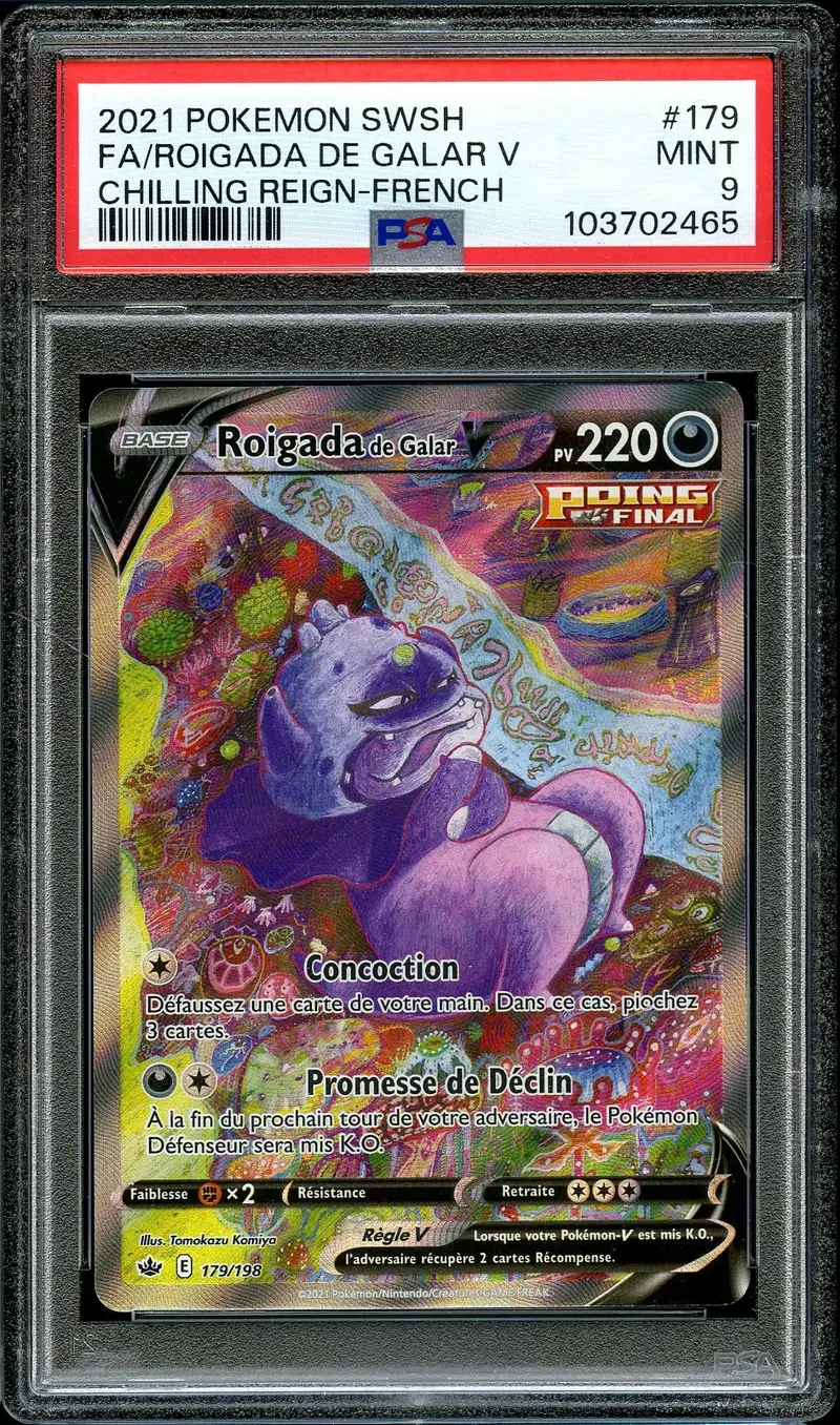 PSA 9 Roigada de Galar V