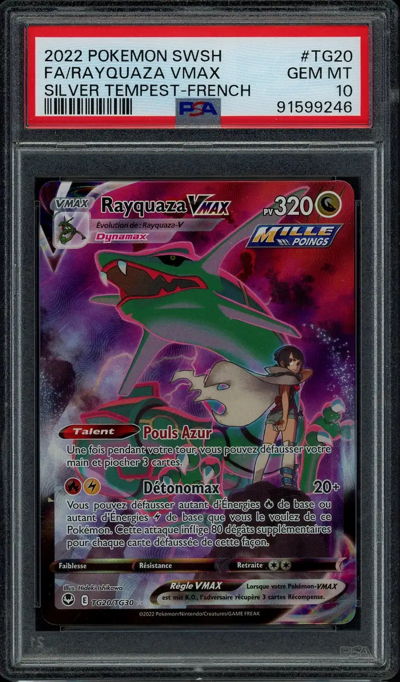 PSA 10 Rayquaza VMax
