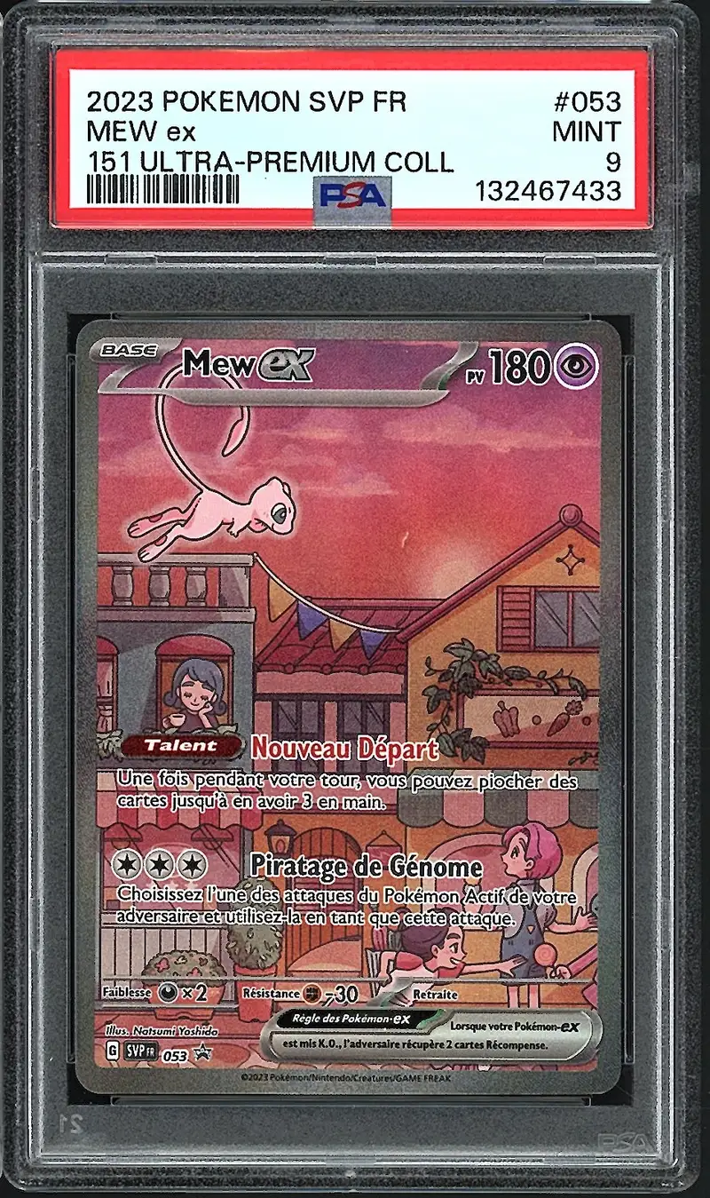 PSA 9 Mew Ex