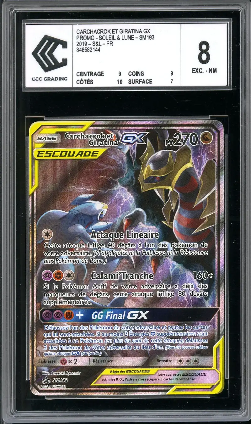 CCC 8 Carchacrok et Giratina Gx