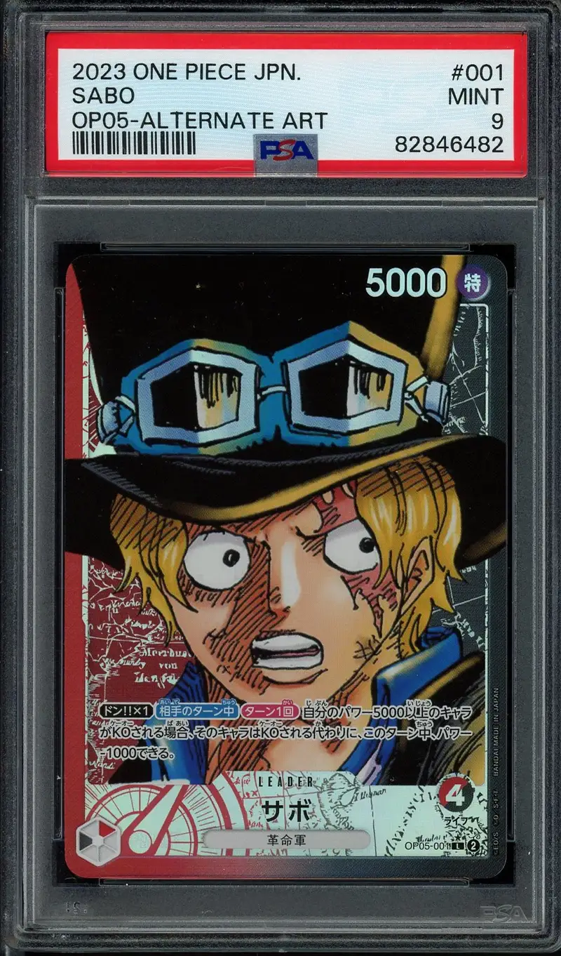 PSA 9 Sabo