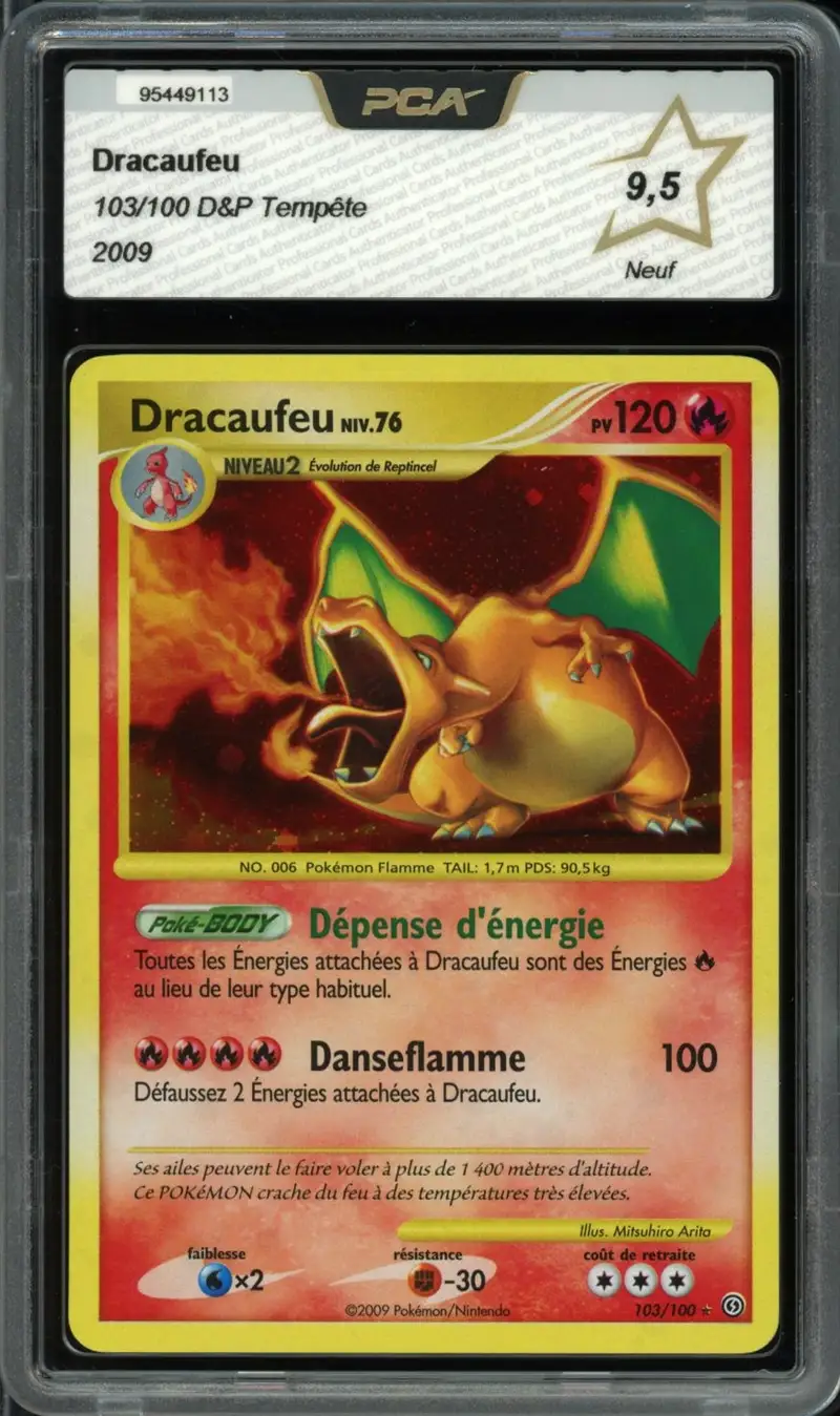 PCA 9.5 Dracaufeu Holo