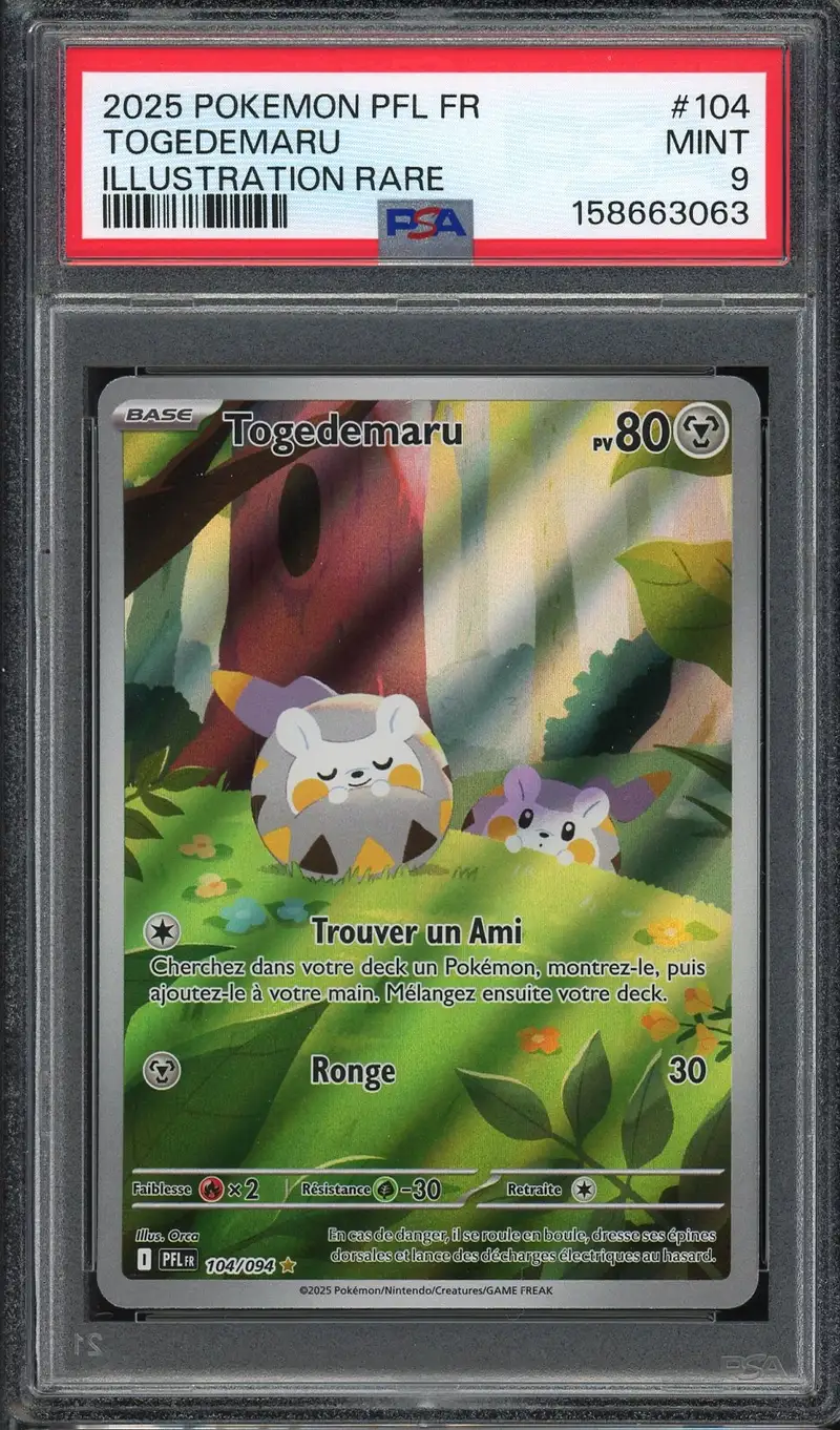 PSA 9 Togedemaru