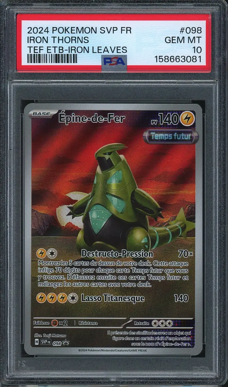 PSA 10 Epine-de-Fer