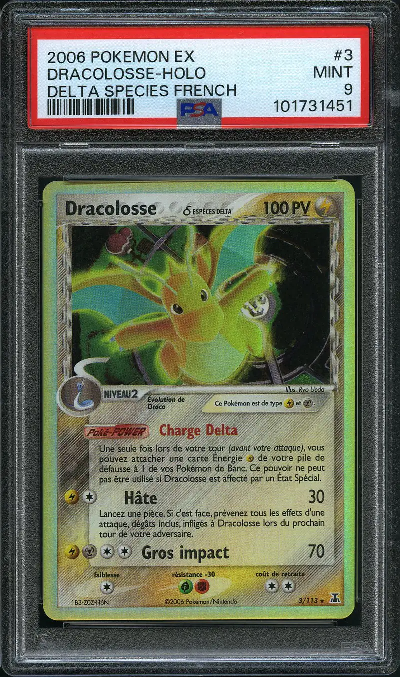 PSA 9 Dracolosse Holo