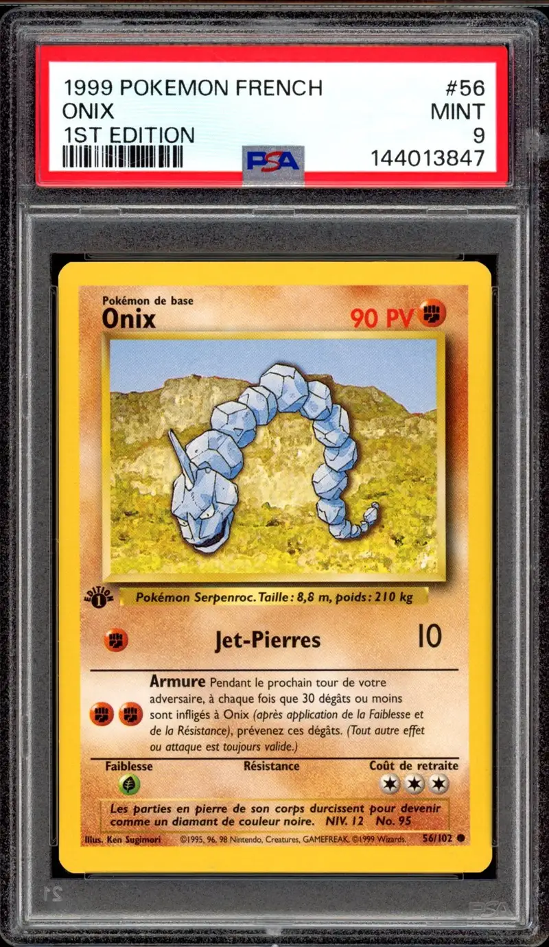 PSA 9 Onix
