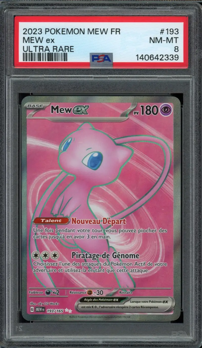 PSA 8 Mew Ex