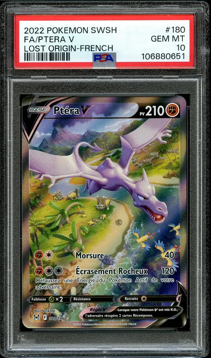 PSA 10 Ptéra V
