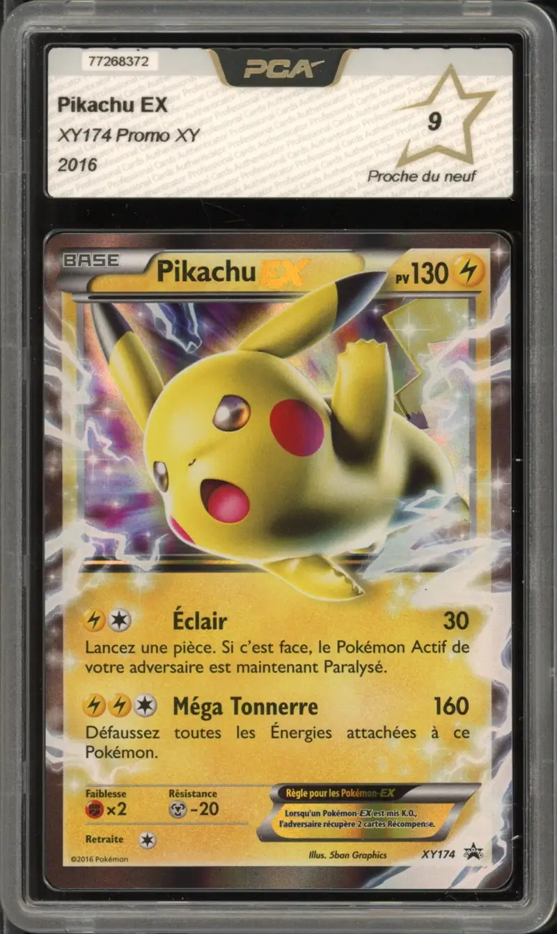 PCA 9 Pikachu Ex