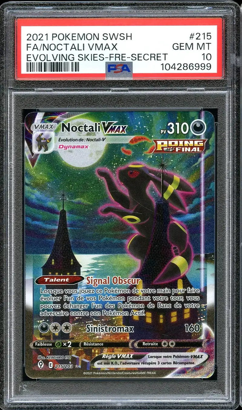 PSA 10 Noctali VMax