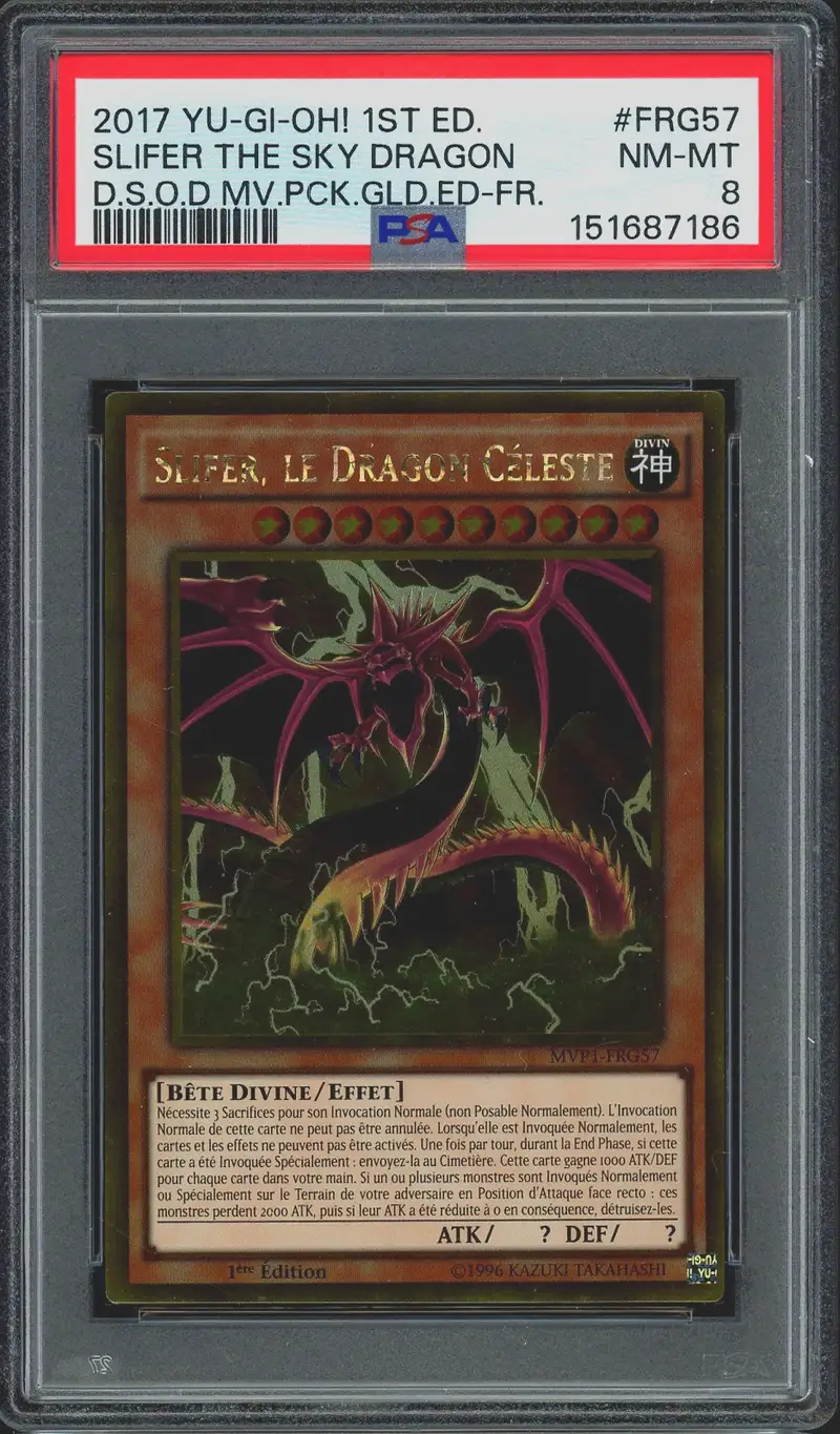PSA 8 Slifer, Le Dragon Céleste