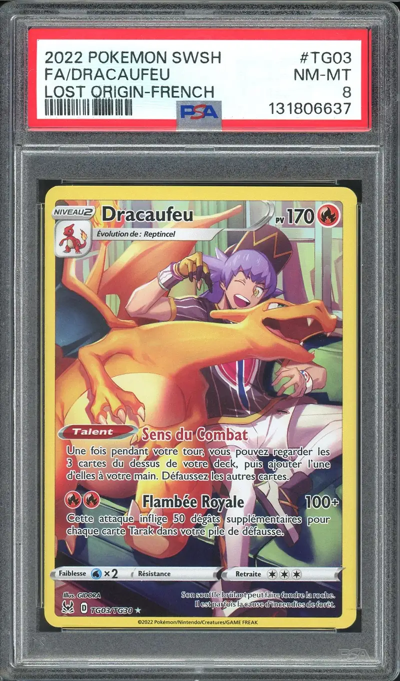 PSA 8 Dracaufeu