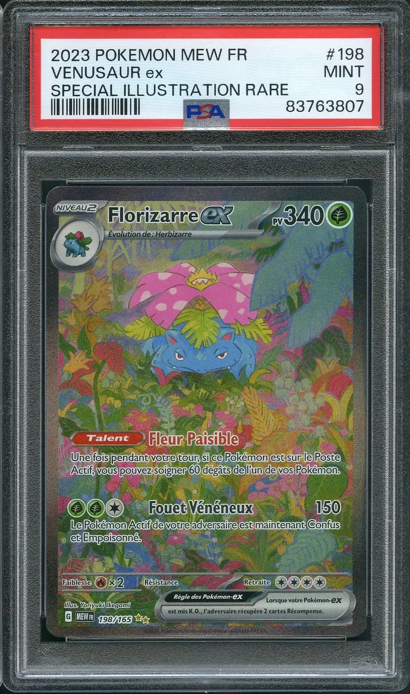 PSA 9 Florizarre Ex