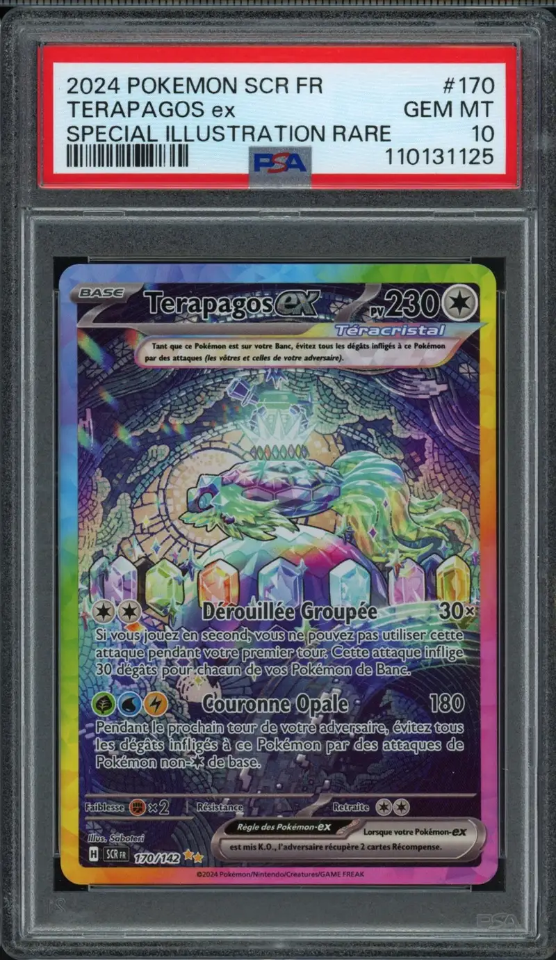 PSA 10 Terapagos Ex