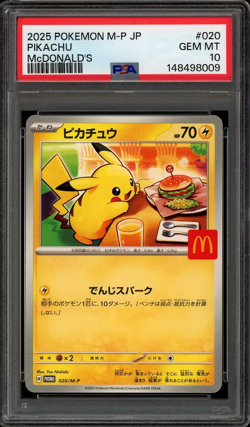 PSA 10 Pikachu