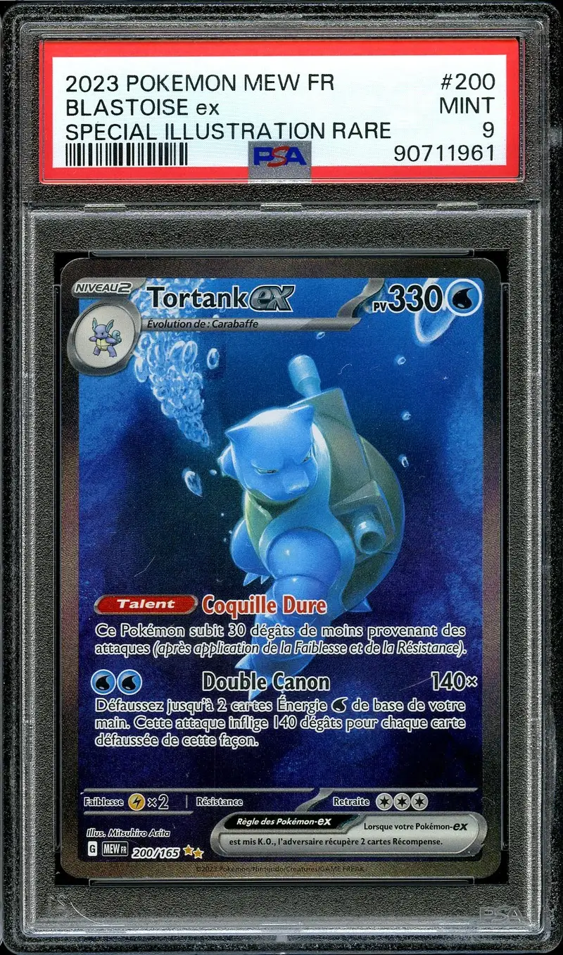PSA 9 Tortank Ex