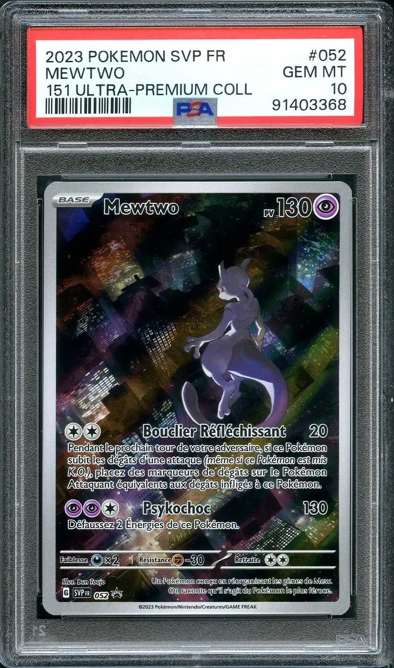 PSA 10 Mewtwo