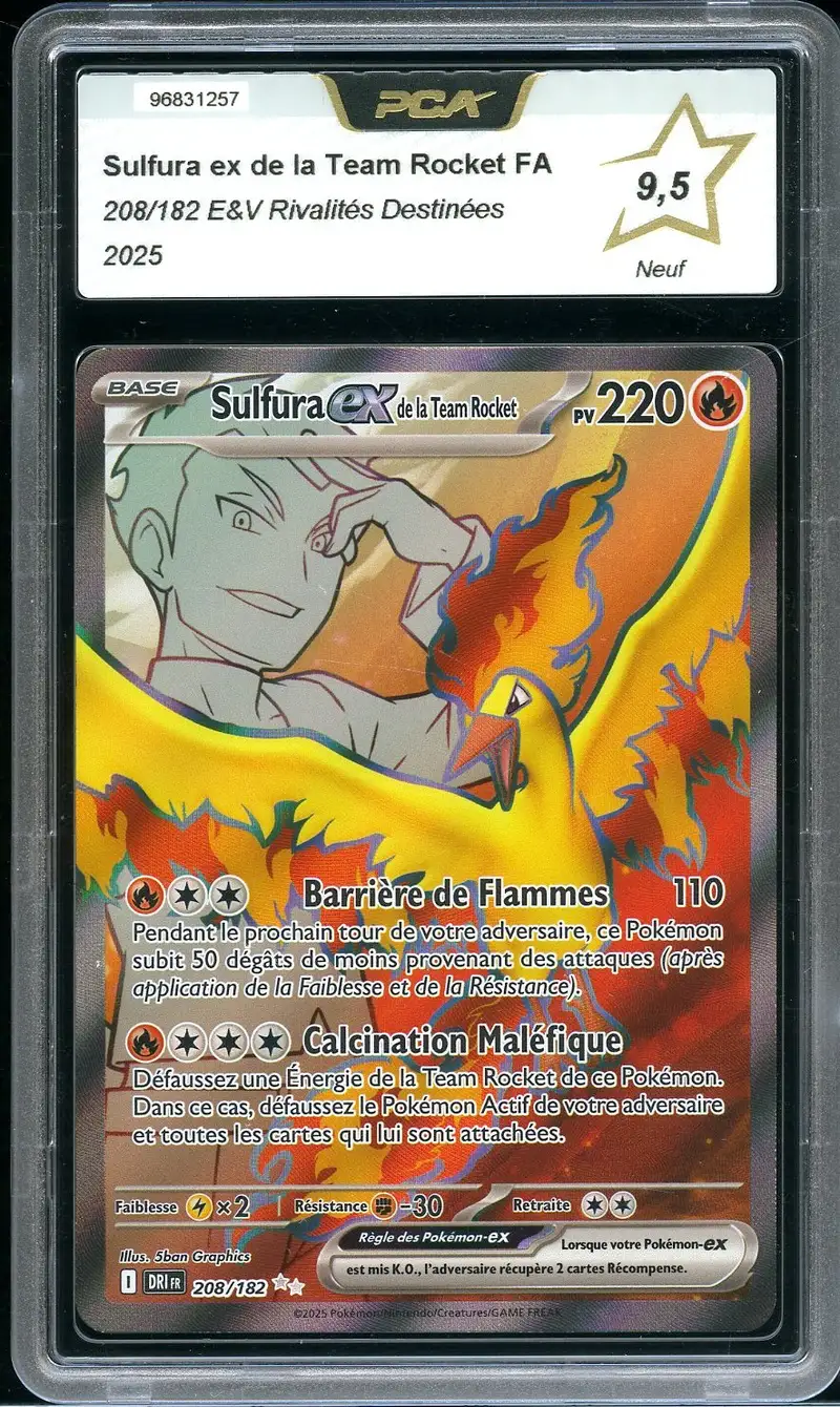PCA 9.5 Sulfura Ex de la Team Rocket