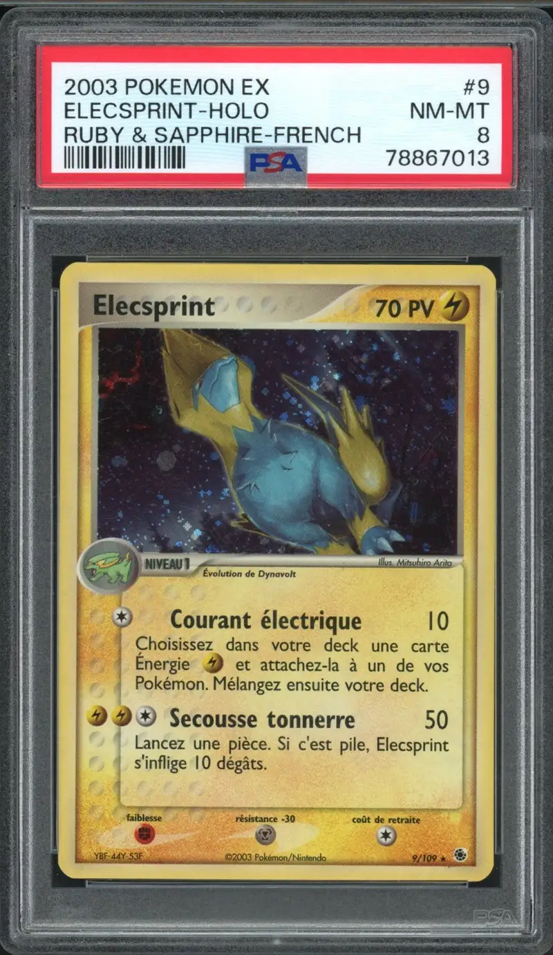PSA 8 Elecsprint Holo