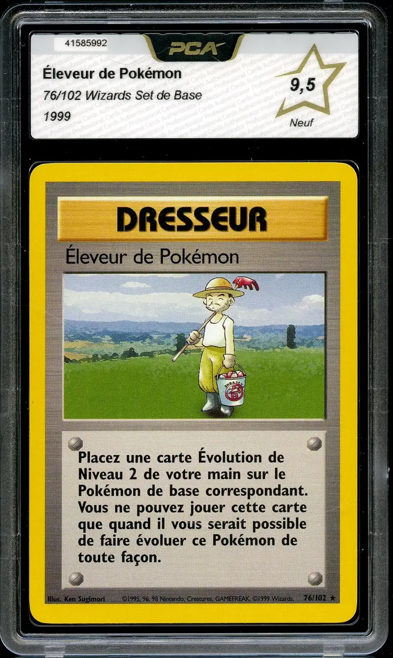 PCA 9.5 Eleveur de Pokémon