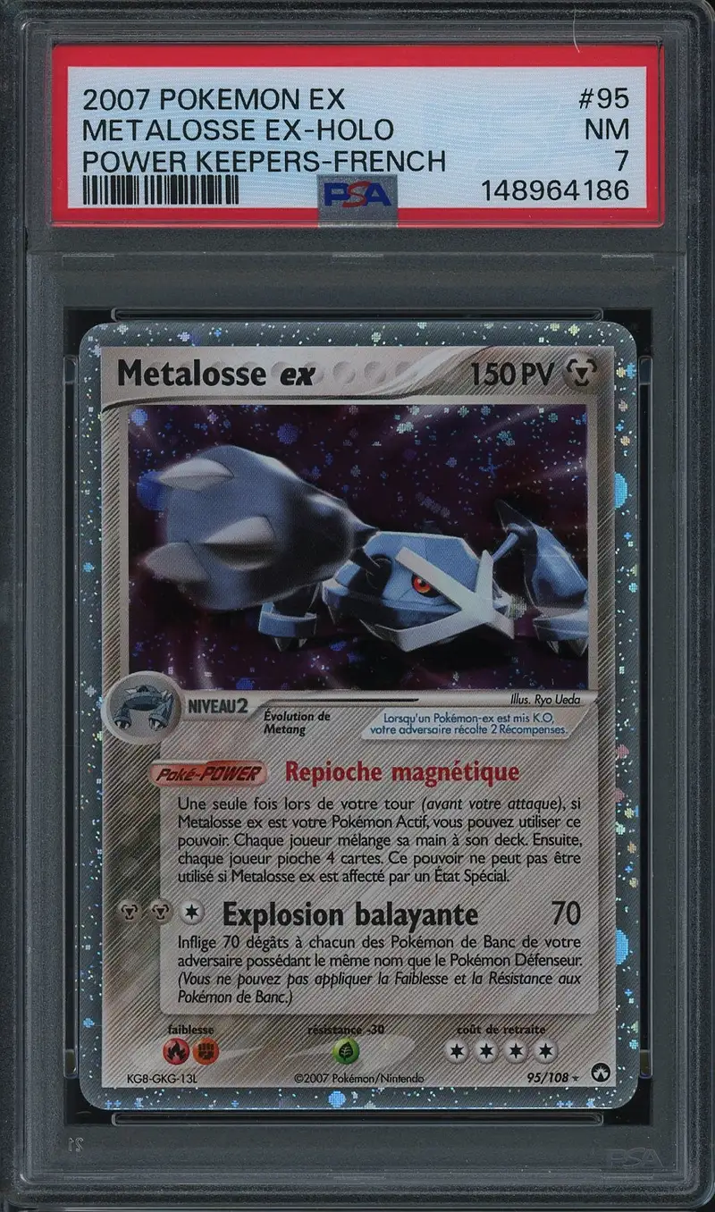 PSA 7 Metalosse Ex Holo