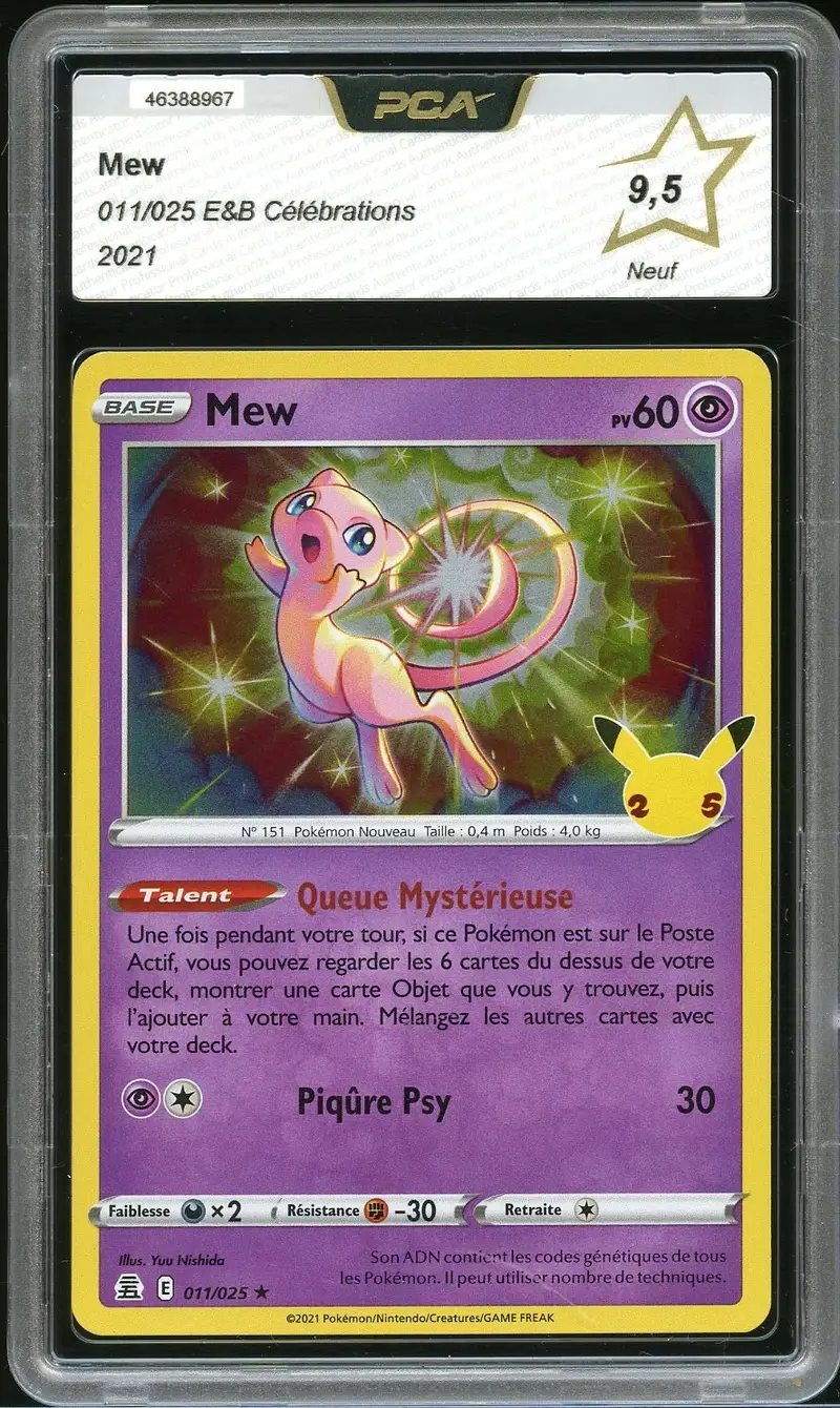 PCA 9.5 Mew Holo