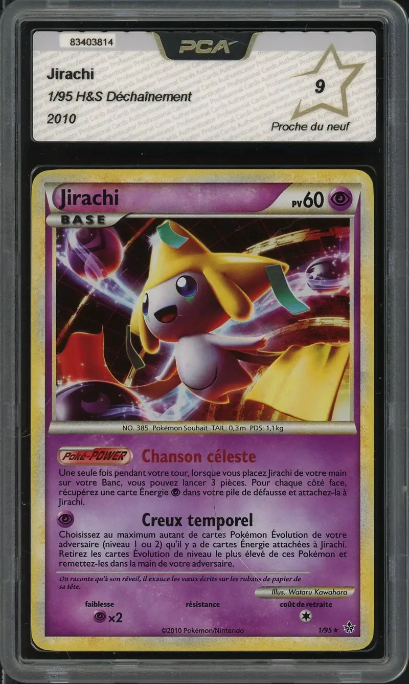 jirachi pokemon card value V - 071/067 (071/067) Pokmon Hit Points90 HP Form PCA 9.5 Jirachi Holo