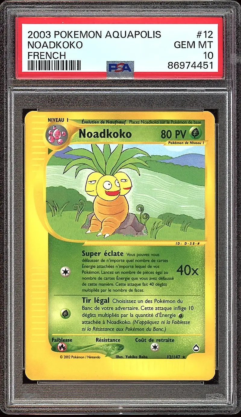 PSA 10 Noadkoko