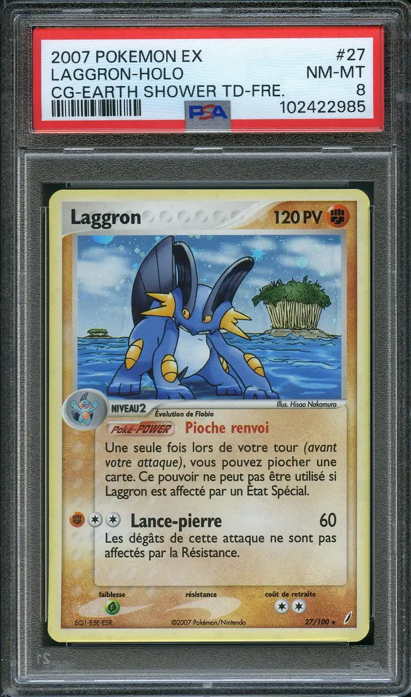 PSA 8 Laggron Holo