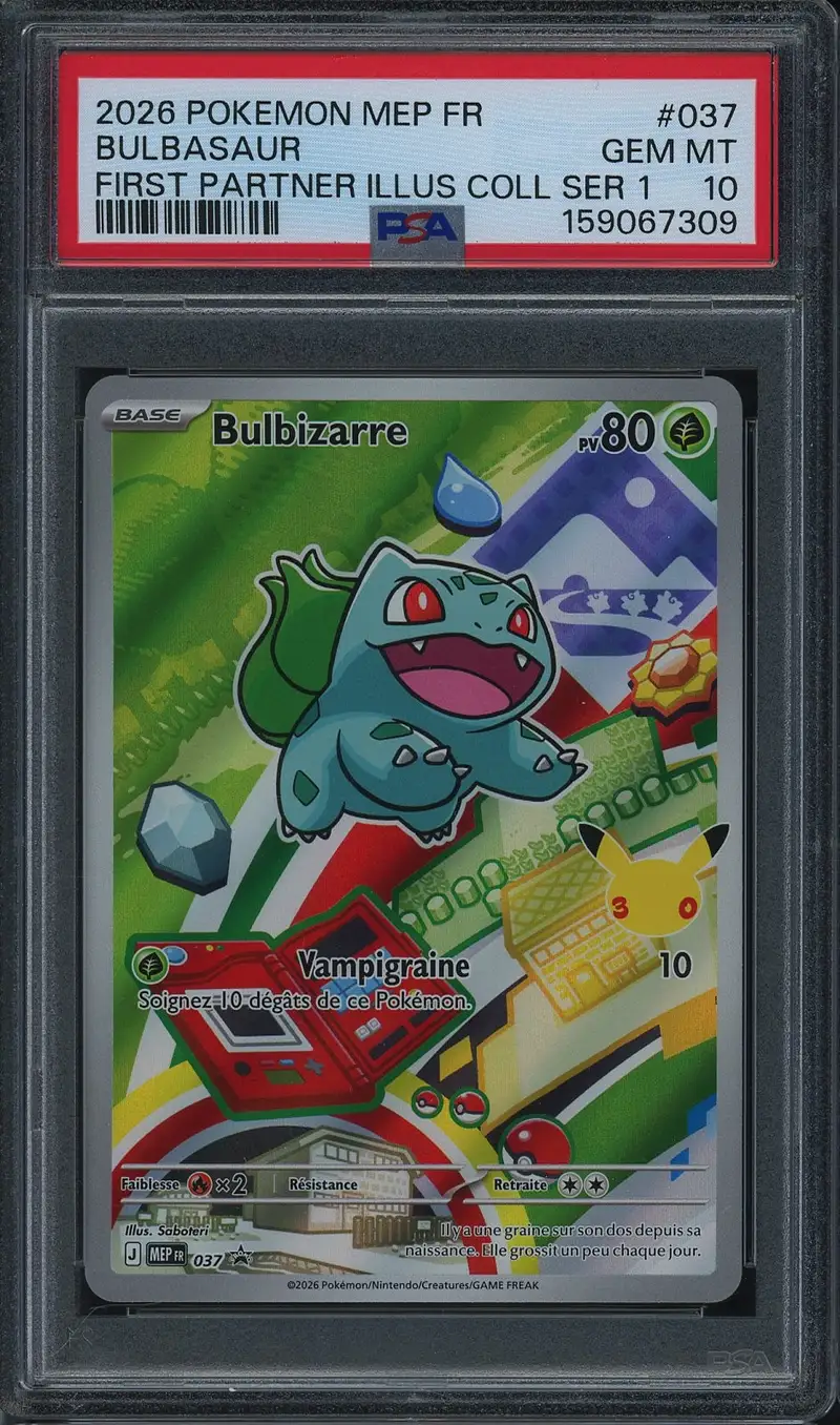 PSA 10 Bulbizarre