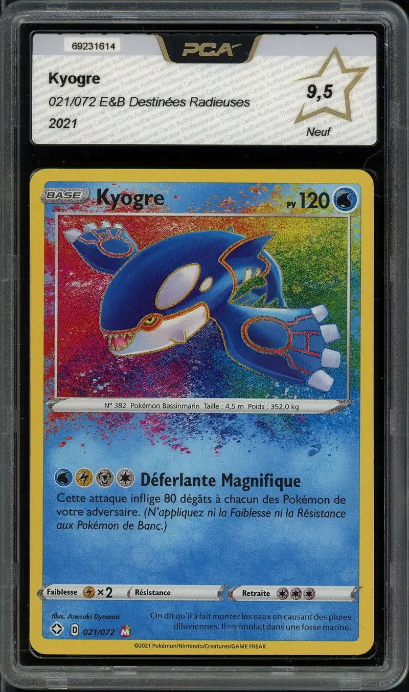 PCA 9.5 Kyogre Holo