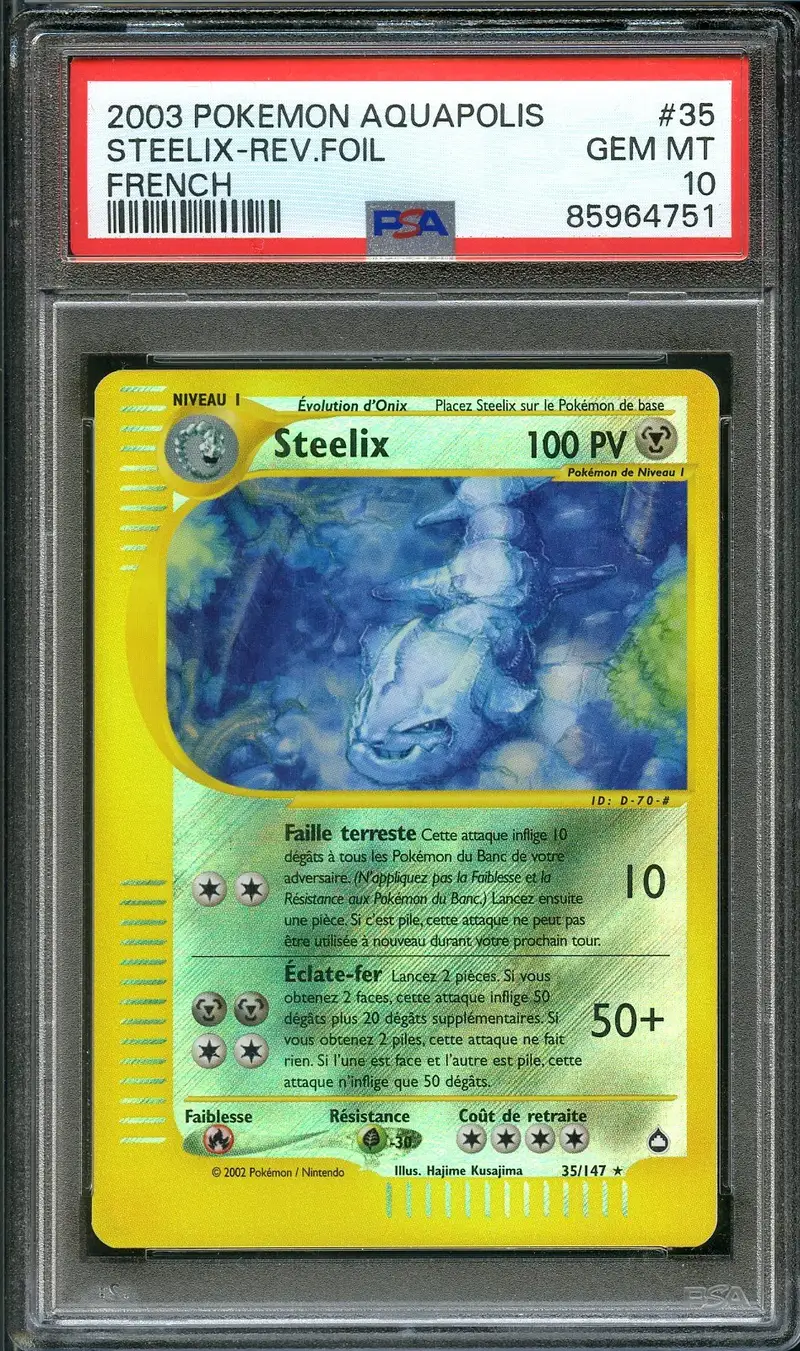 PSA 10 Steelix Reverse