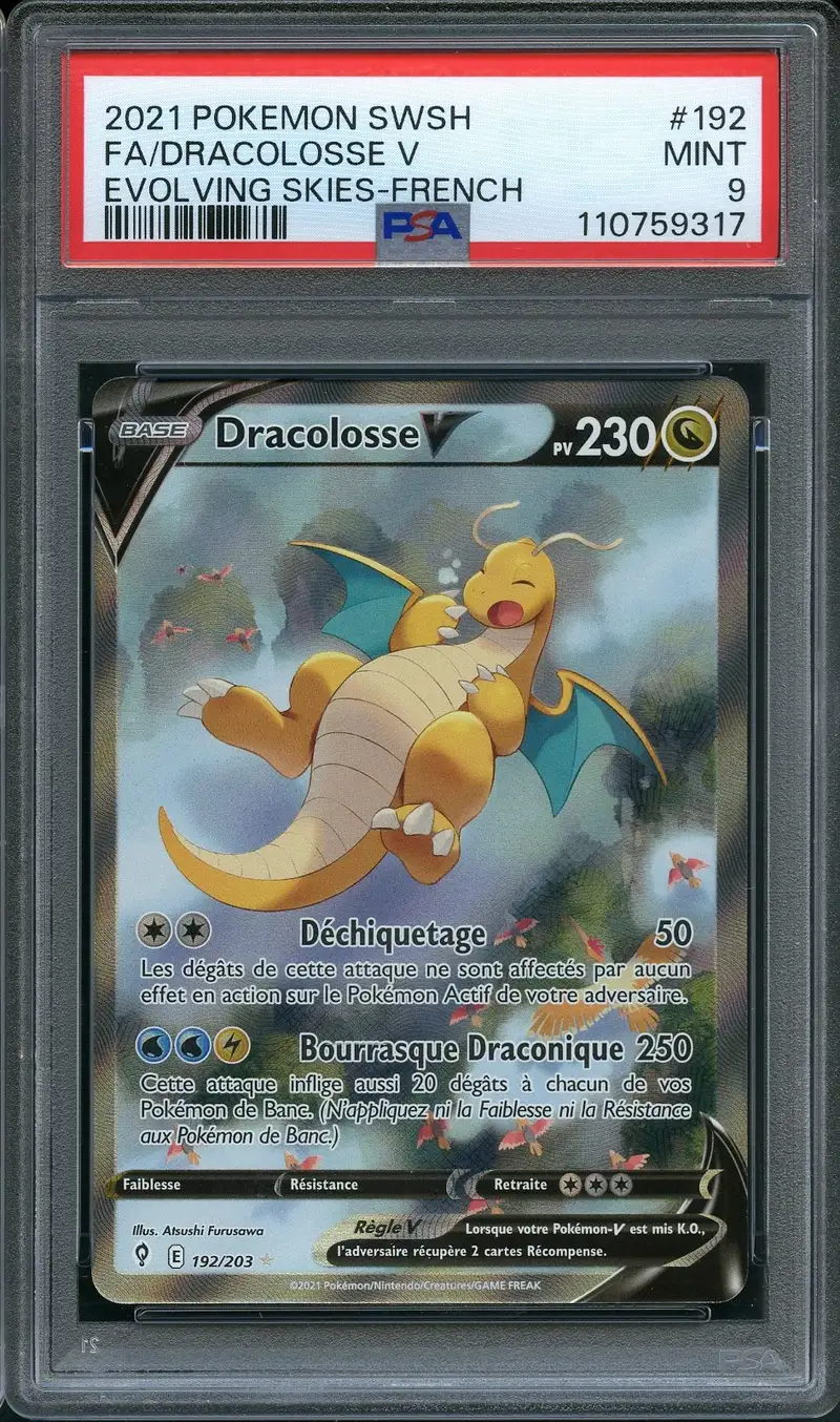 PSA 9 Dracolosse V