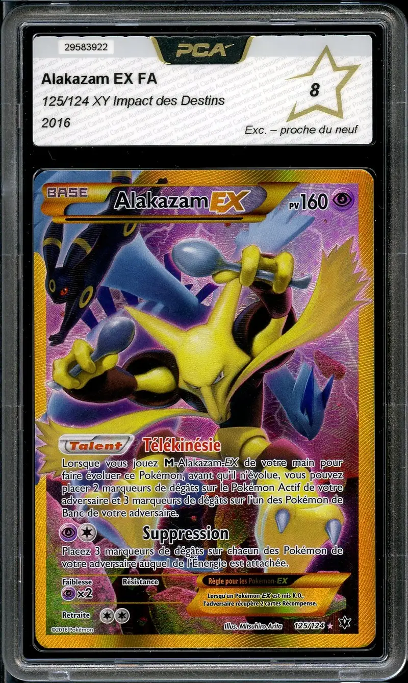 PCA 8 Alakazam Ex Gold