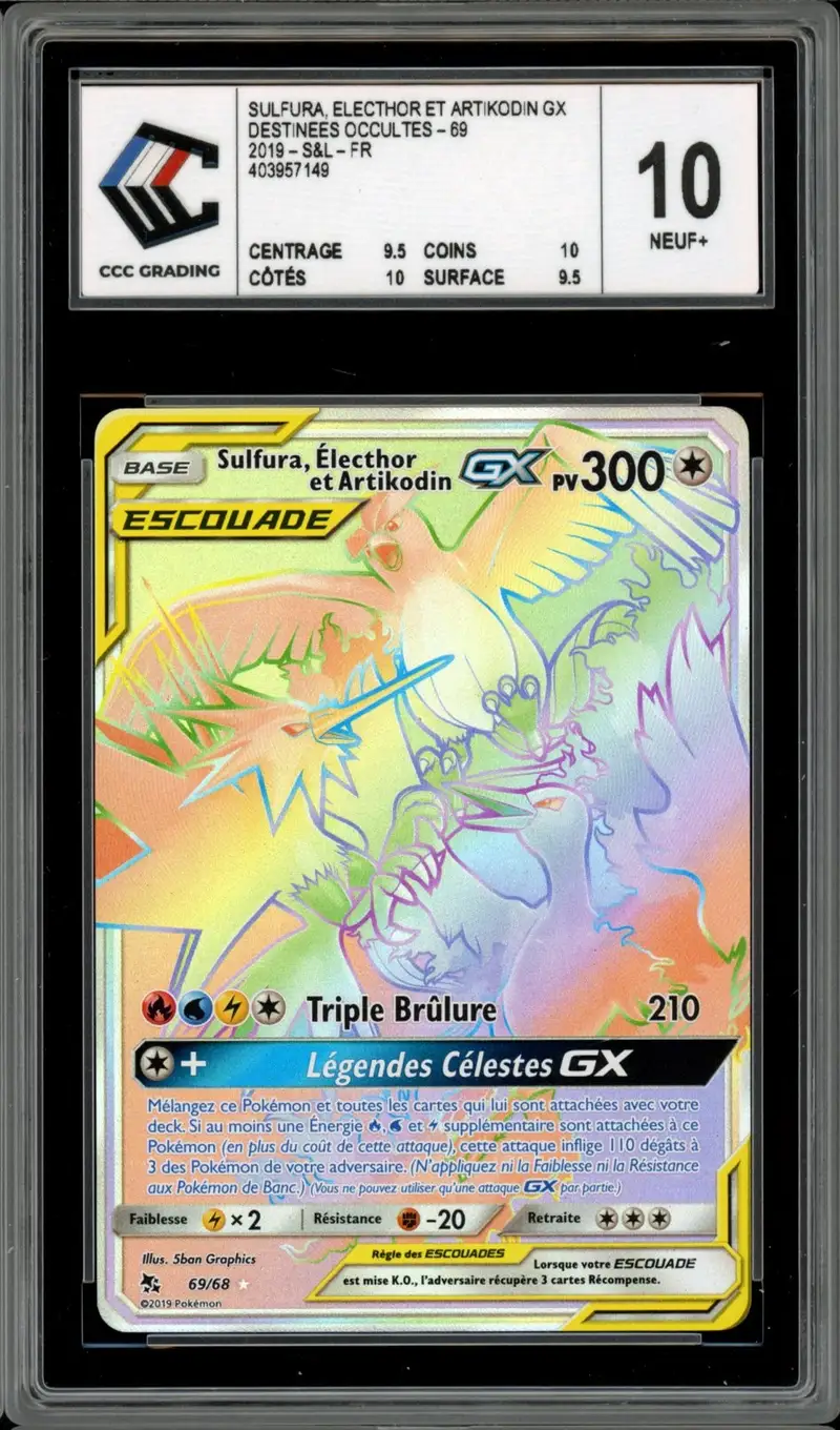 CCC 10 Sulfura, Électhor et Artikodin Gx Rainbow
