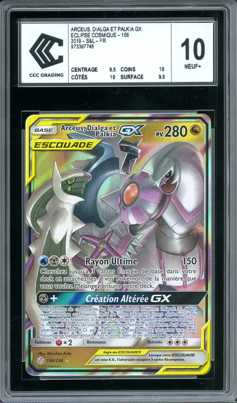 CCC 10 Arceus, Dialga et Palkia Gx
