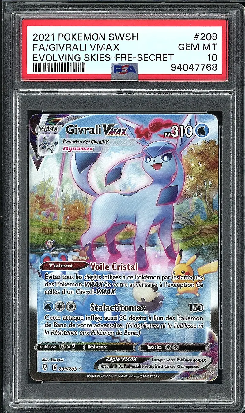 PSA 10 Givrali VMax
