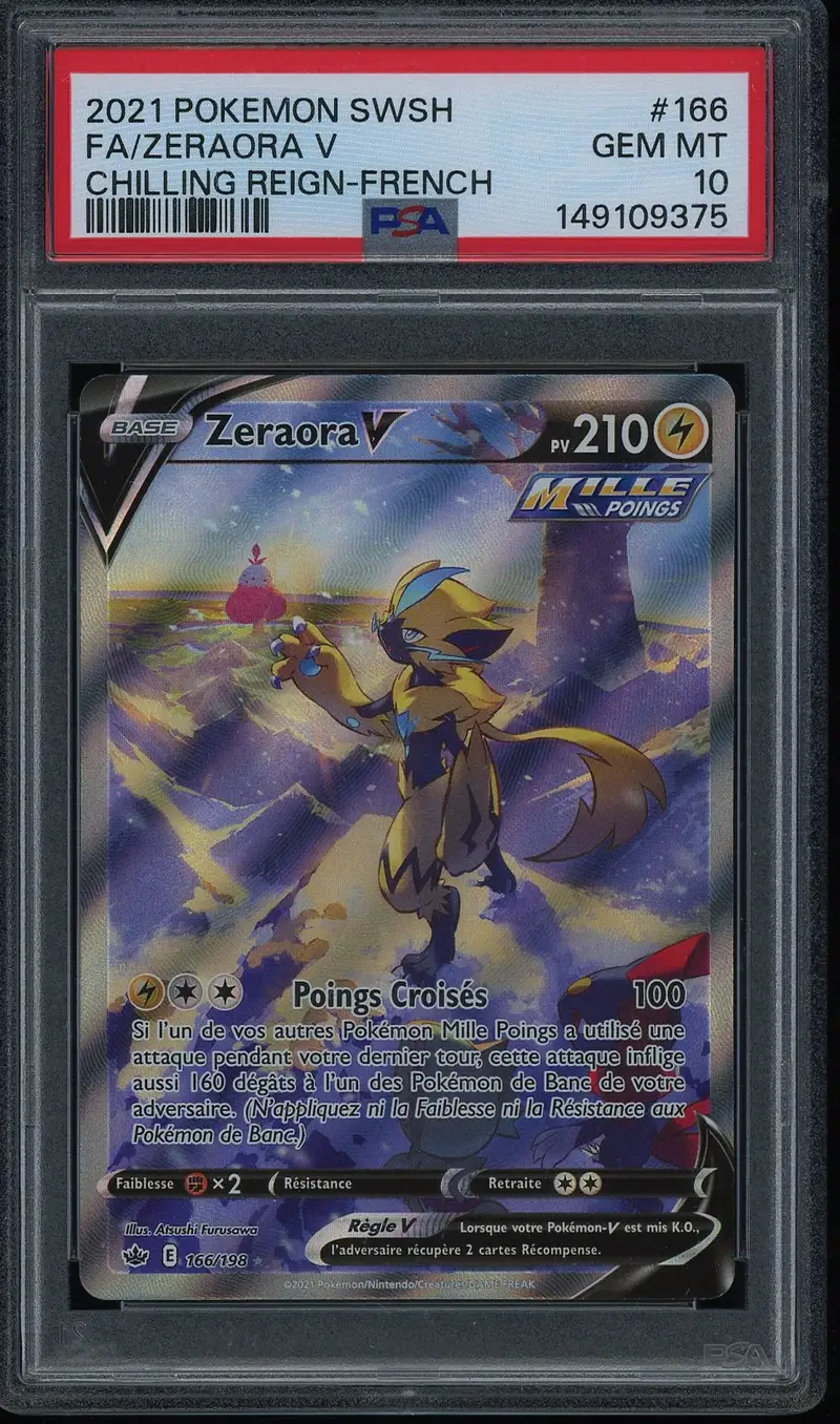 PSA 10 Zeraora V