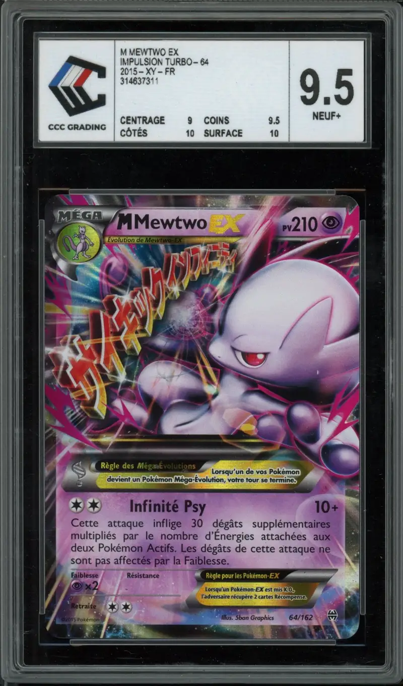 CCC 9.5 Mega Mewtwo Ex
