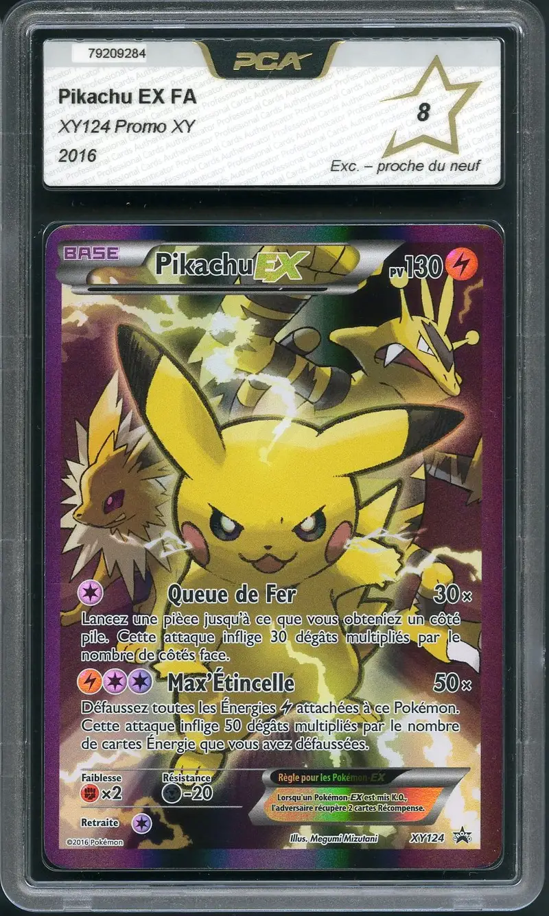 PCA 8 Pikachu Ex