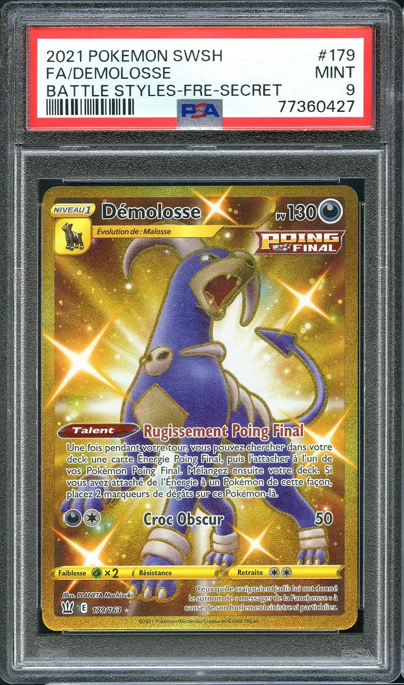 PSA 9 Démolosse Gold