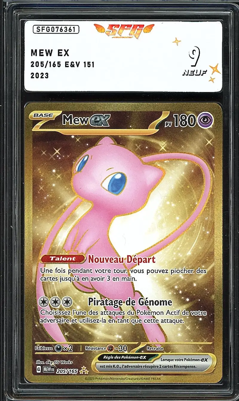 SFG 9 Mew Ex Gold