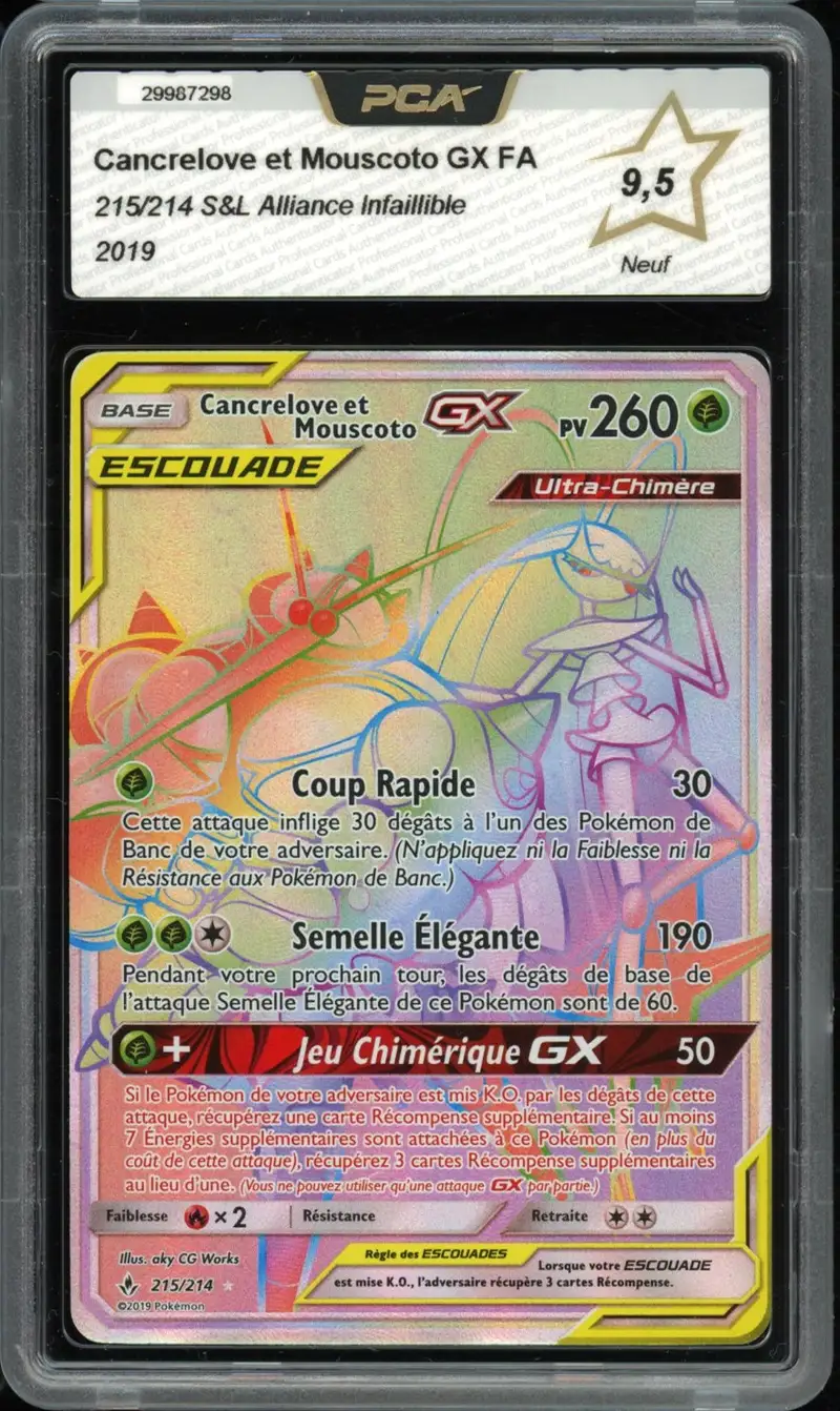 PCA 9.5 Cancrelove et Mouscoto Gx Rainbow