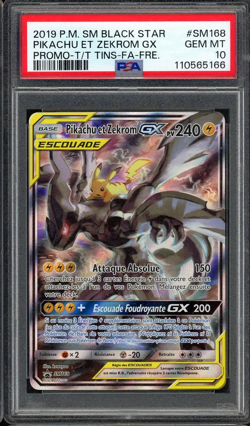 PSA 7 Pikachu