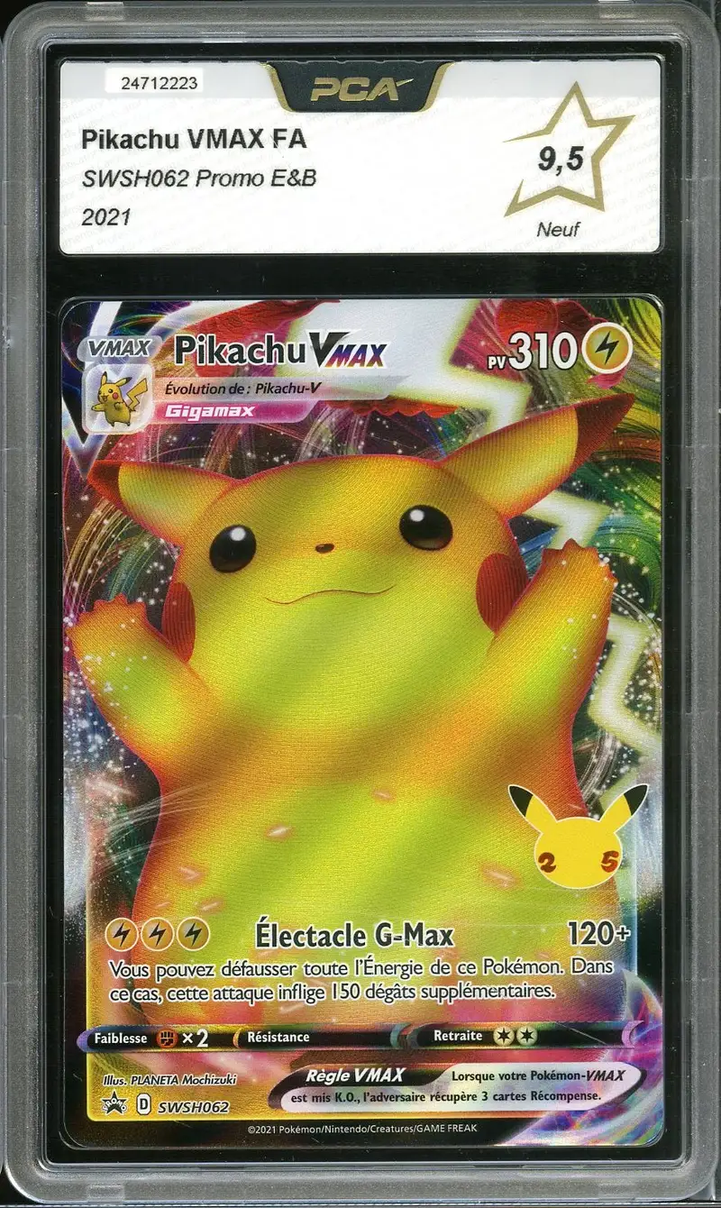 PCA 9.5 Pikachu VMax