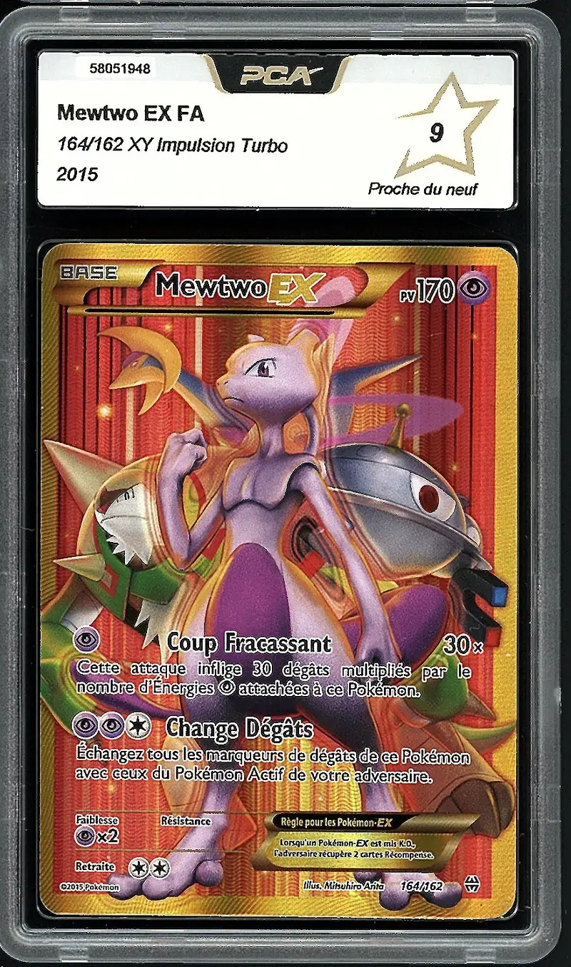 PCA 9 Mewtwo Ex Gold