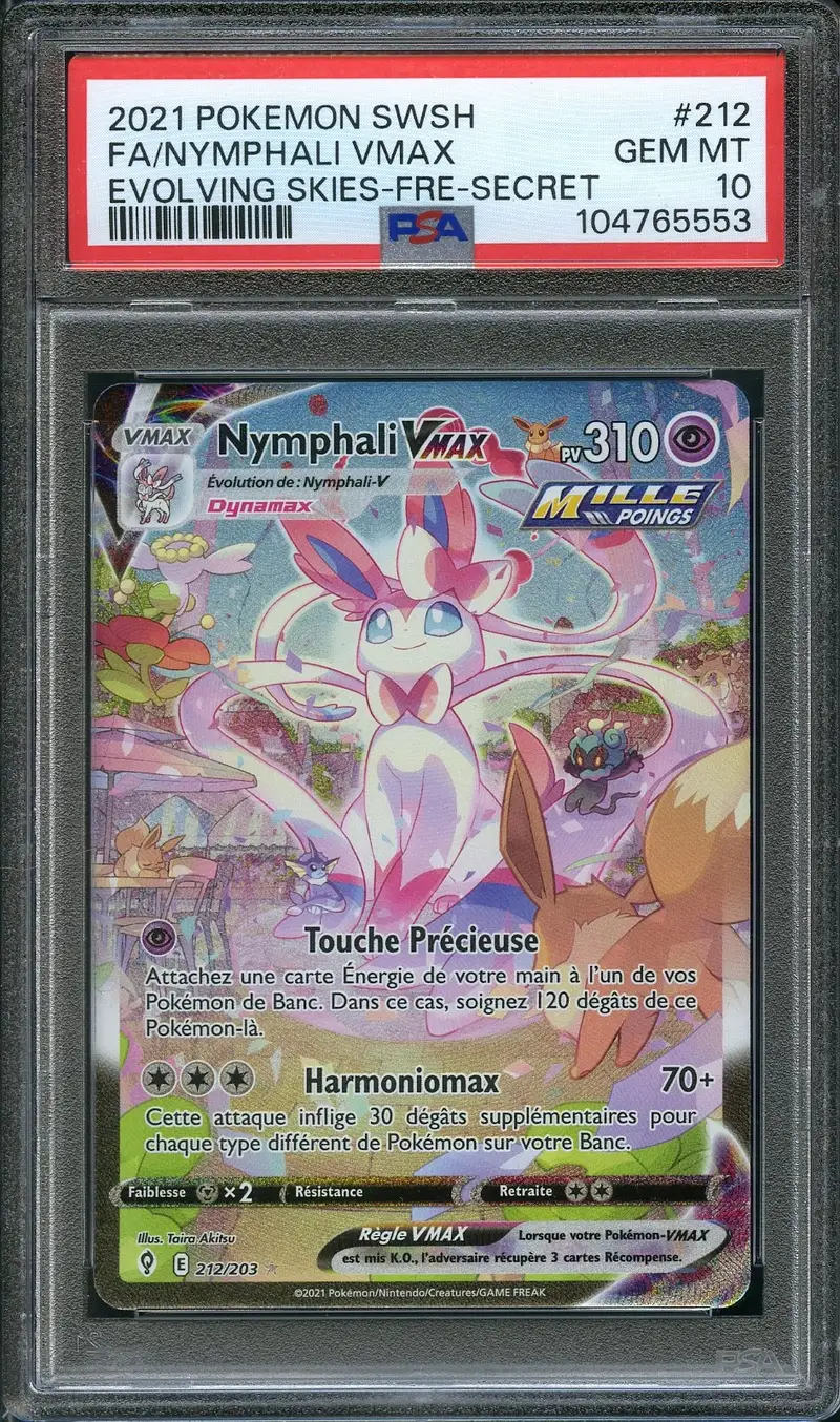 PSA 10 Nymphali VMax