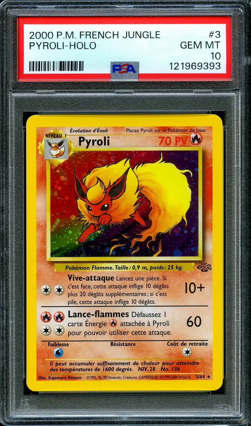 PSA 10 Pyroli Holo